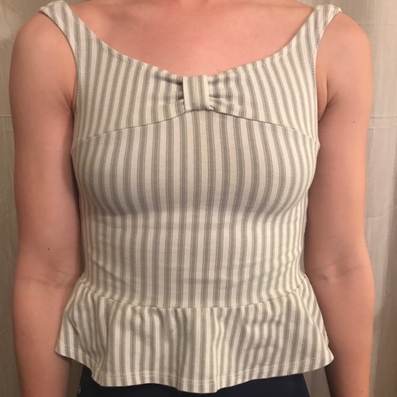 Jessica Rey Other - Jessica Rey Grey Stripes Tankini